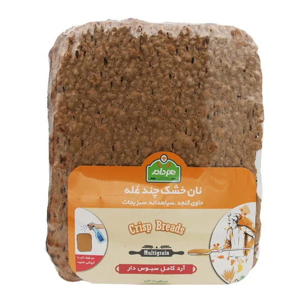 نان خشک چند غله
