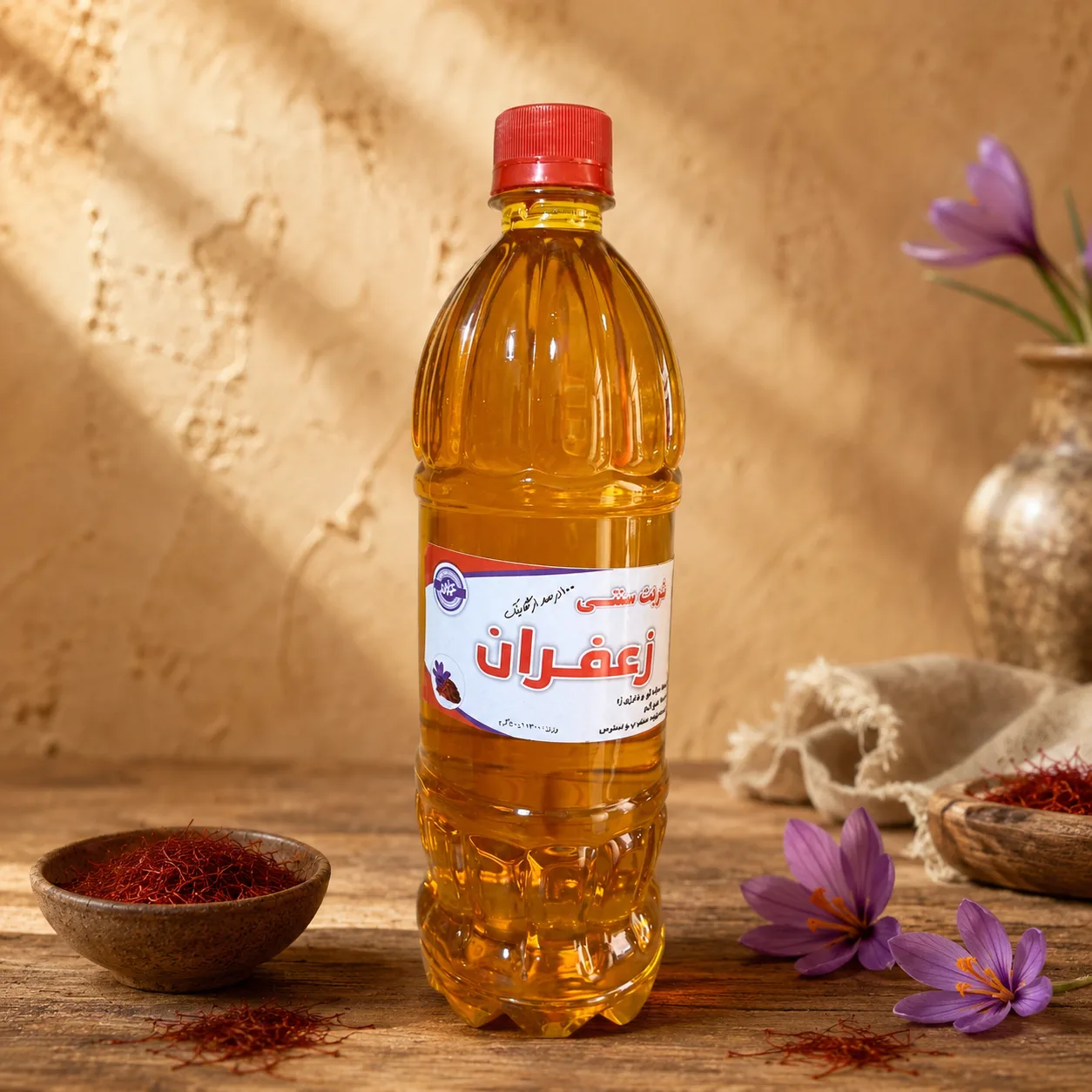 0 شربت سنتی زعفران