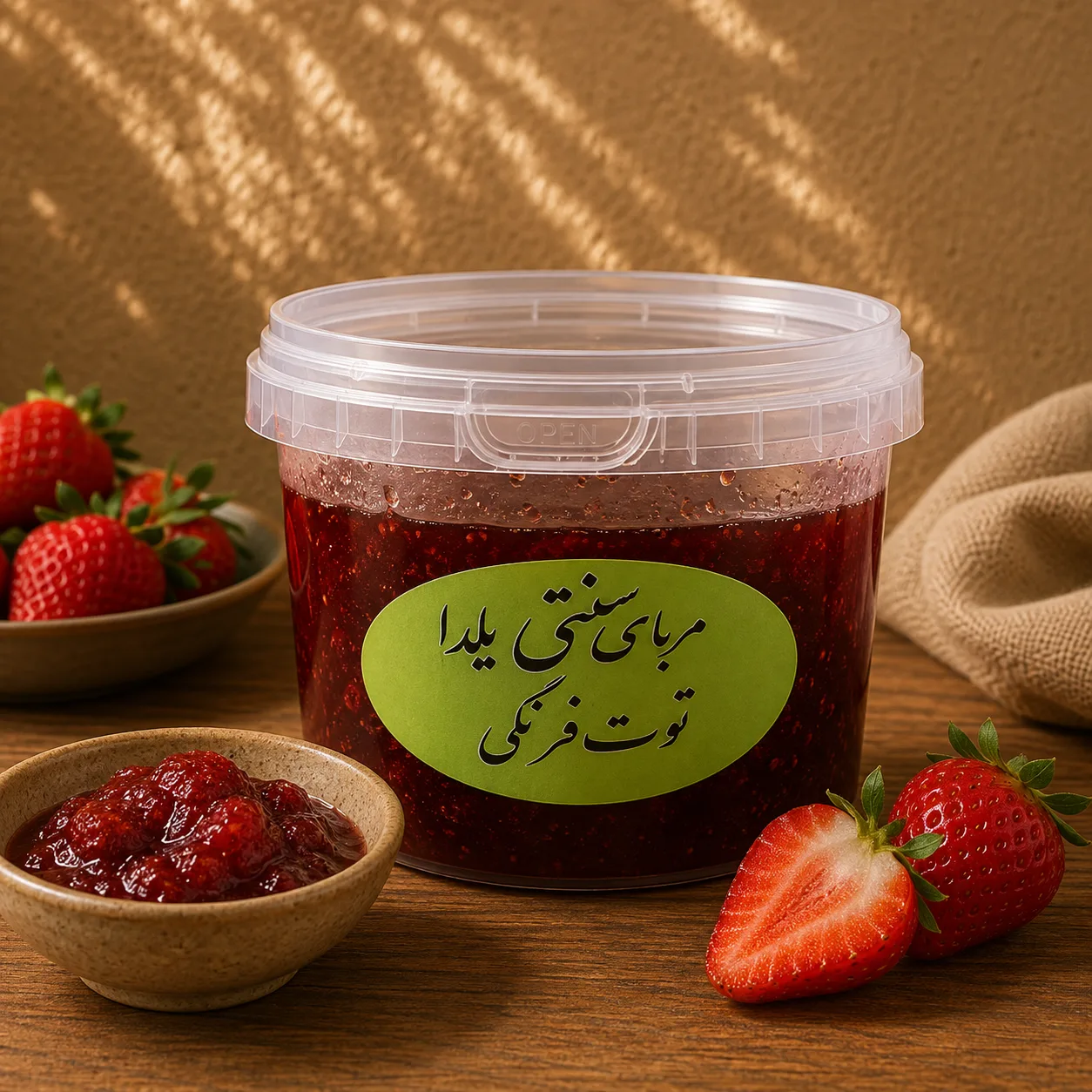 مربا توت فرنگی