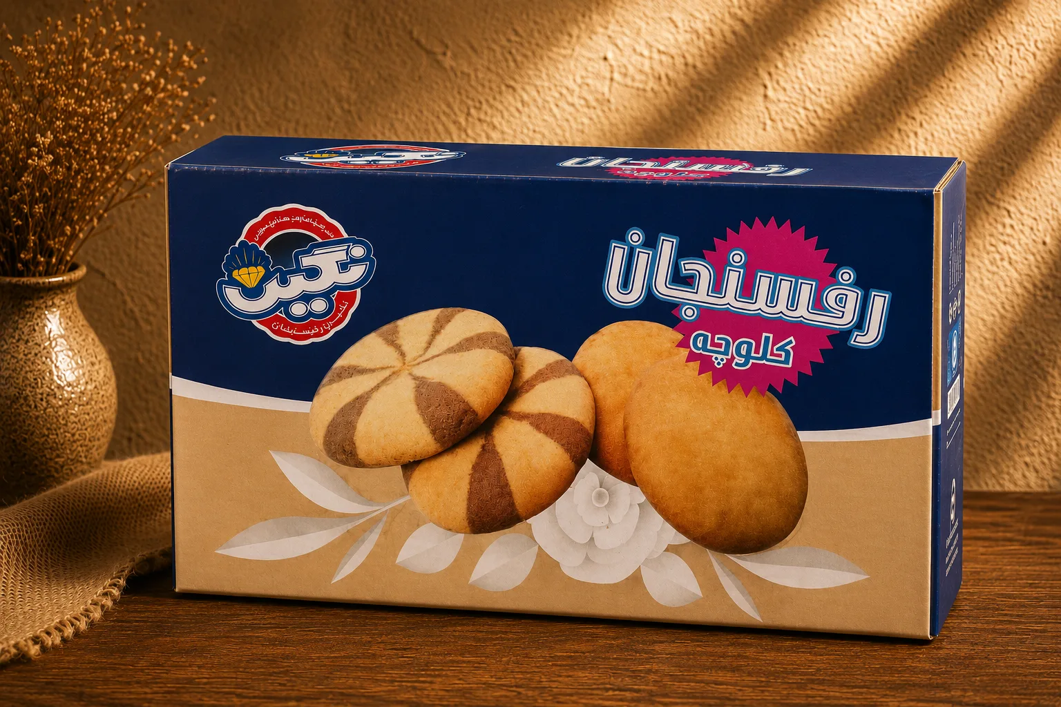 کلمپه نارگیلی (گرد)